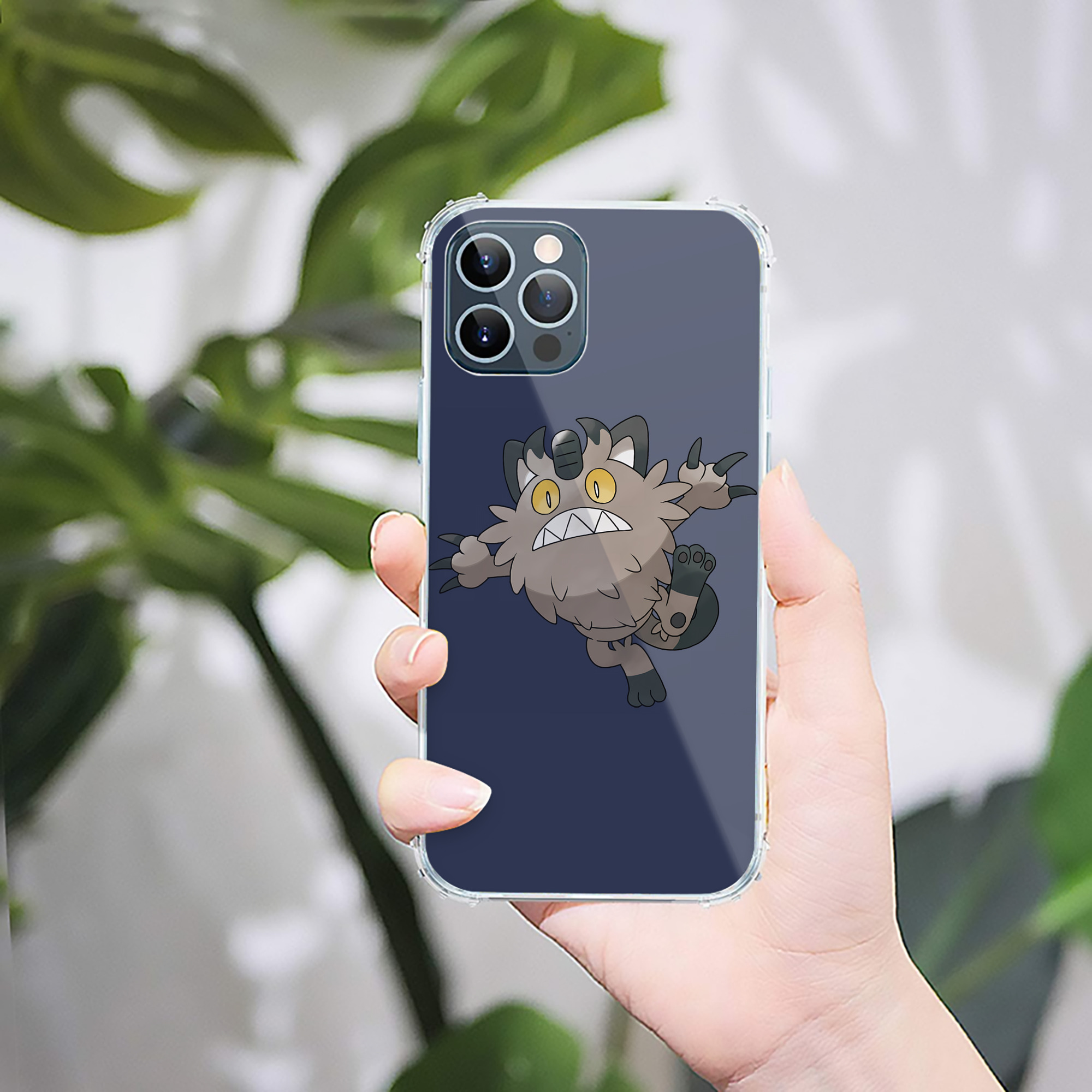 （画像用） ポケットモンスター Pokémon 【iPhone 12シリーズ対応】透明スマホケース（クリアソフトケース）
